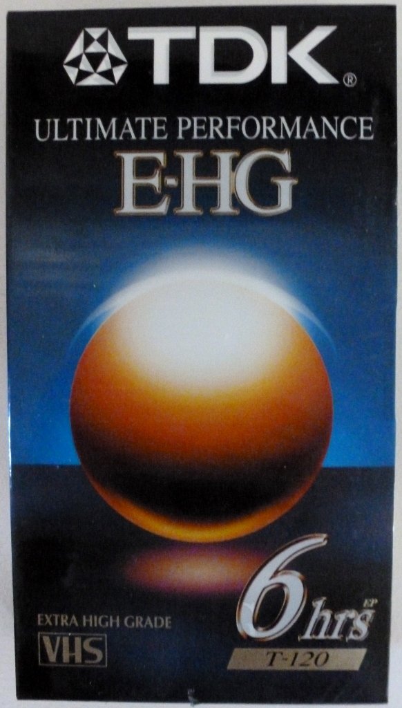 TDK Ultra Performance E-HG 6 hours t-120 (5 pack)