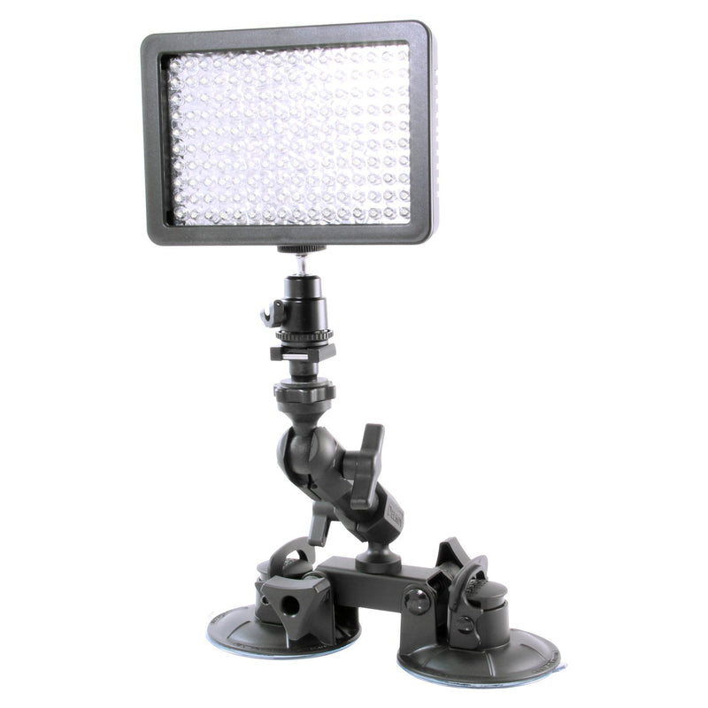[AUSTRALIA] - Delkin Devices Fat Gecko Dual Suction Camera Mount (DDMOUNT-SUCTION) 