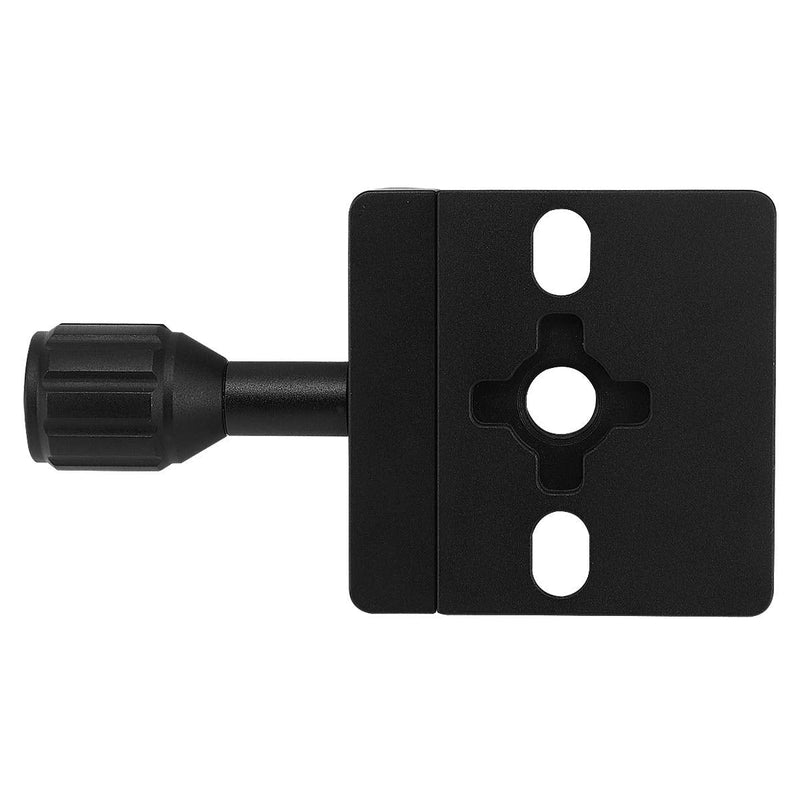 Haoge CP-51L 50mm Screw Knob Clamp Adapter Mount with Long Arm for Quick Release QR Plate Camera Tripod Ballhead Monopod Ball Head Fit Arca Swiss