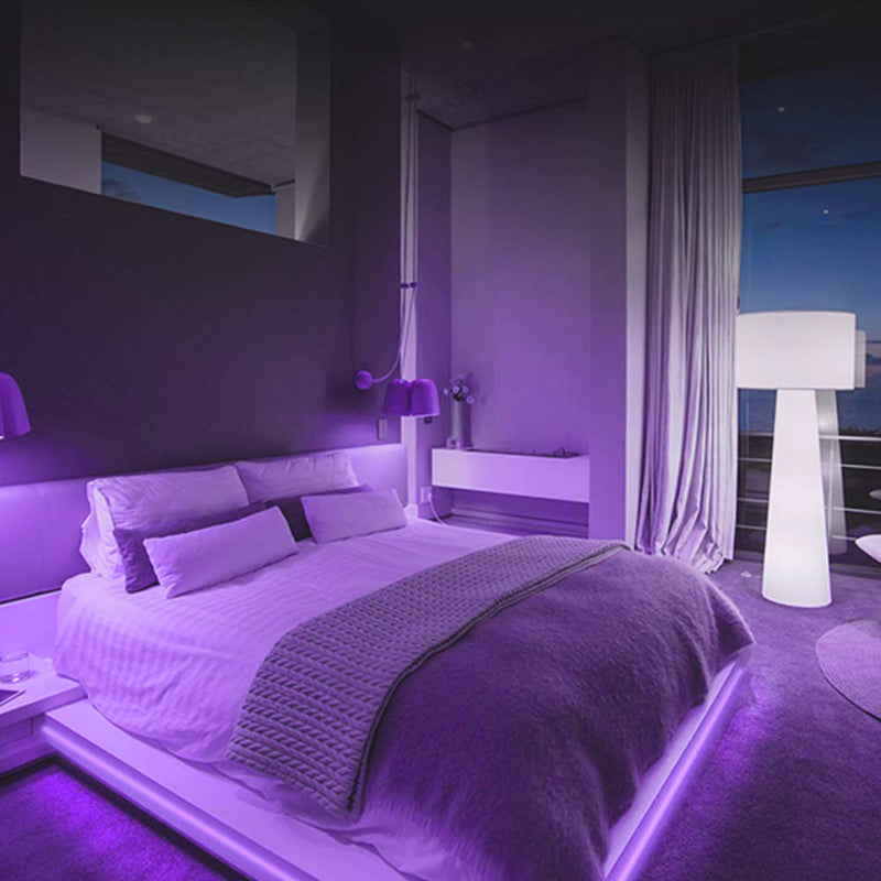 [AUSTRALIA] - Purple Light Strip, Waterproof Led Strip Lights, 16.4ft 300 LEDs Rope Lights, 12V Flexible Purple Lights Strip Lights Light + Power Supply 