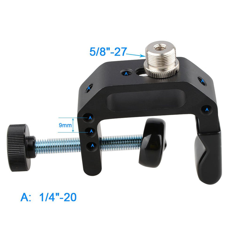 CAMVATE Ultraclamp with 5/8"-27 thread for microphones