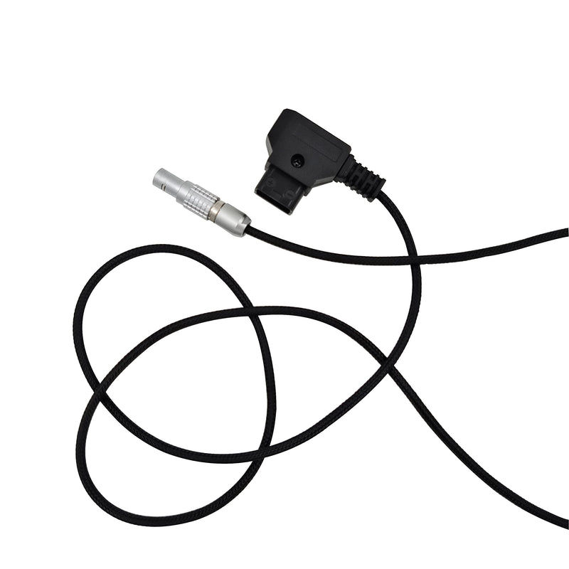 LYSRIA D-TAP to 2 Pin Male Power Cable Suitable for Teradek Z Cam ARRI RED DJI TILTA Paralinx Preston Transvideo Offhollywood Switronix Panasonic，59 inch