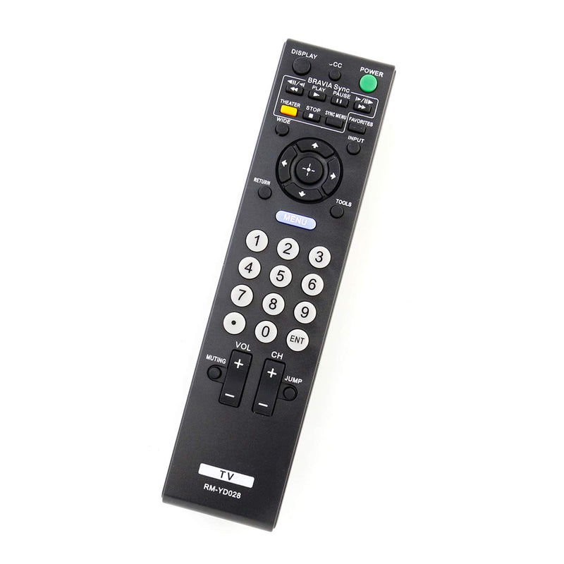 New RM-YD028 Replace Remote Control fit for Sony Bravia LCD LED Digital Color TV KDL-32L5000 KDL-22L5000 KDL-26L5000 KDL-37L5000 KDL-40SL150 KDL-55V5100 KDL-52V5100 KDL-52VL150 KDL-46VL150 KDL-40V5100