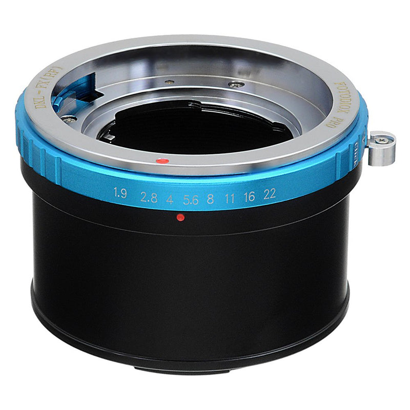 Fotodiox Pro Lens Mount Adapter with Aperture Control Ring - Deckel-Bayonett (Deckel Bayonet DKL) Mount Lenses to Fujifilm X-Series; fits X-Mount Camera Bodies such as X-Pro1, X-E1, X-M1, X-A1, X-E2, X-T1 DKL-Mount