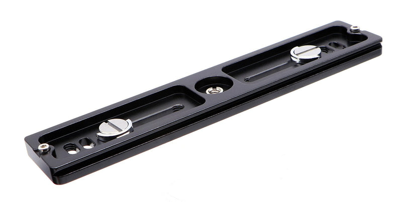 [AUSTRALIA] - HITHUT PU-200 200mm Universal Lengthened Quick Release Plate Slide Rail with D-Ring Screw for Tripod Ball Head DSLR Camera, Arca-Swiss Compatible 