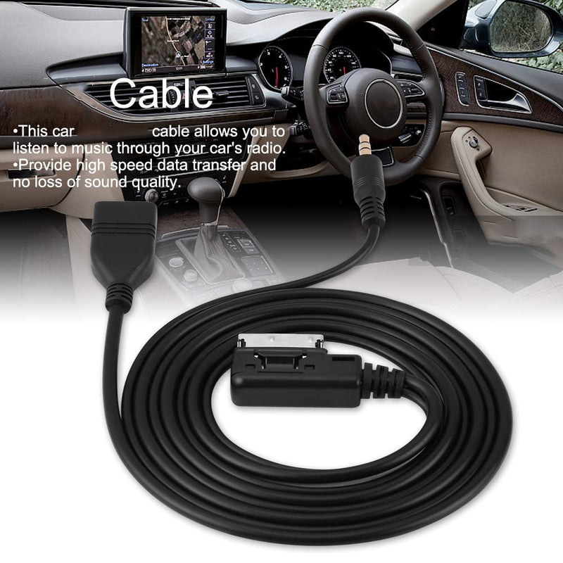 Tbest AUX USB Cable,Car o AUX USB Adapter Cable Car o AUX USB Adapter Cable for Benz C63 E200l CLS E S ML Classbenz aux Adapter ml350 USB Interface Connector