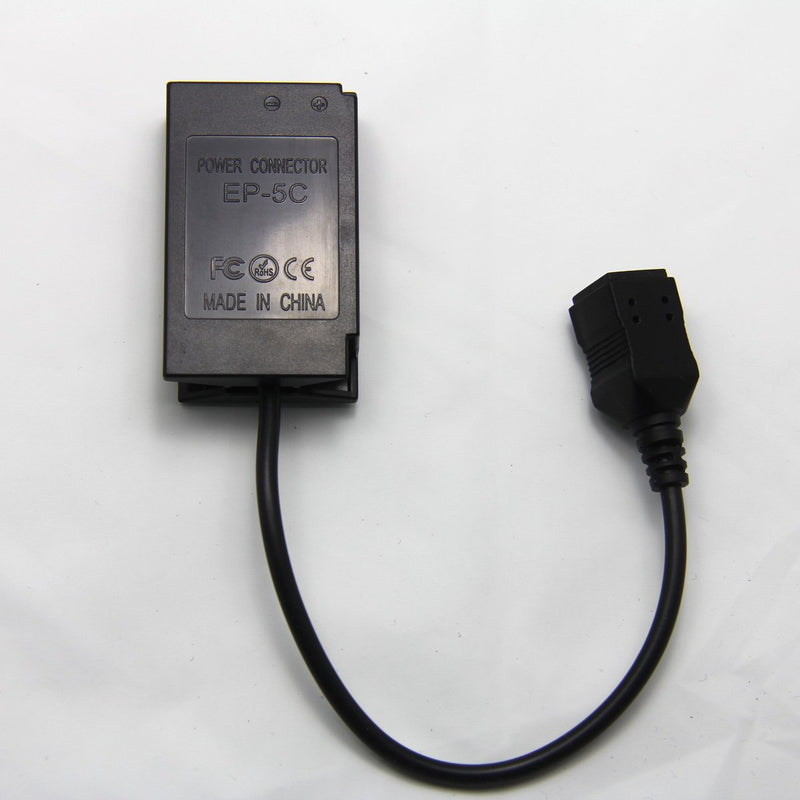 Glorich EH-5 Plus EP-5C Replacement AC Power Adapter kit for Nikon 1 J, 1 J1, 1 J2, 1 J3, 1 S1, 1 AW1, 1 V3 and Coolpix A Digital Cameras (EP-5C DC Coupler/Dummy Battery to Replace EN-EL20 Battery)