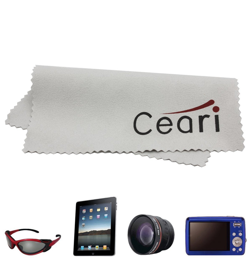 CEARI Silicone Protective Housing Camera Case Body Frame Shell Cover for Canon EOS 70D Digital Camera - Black