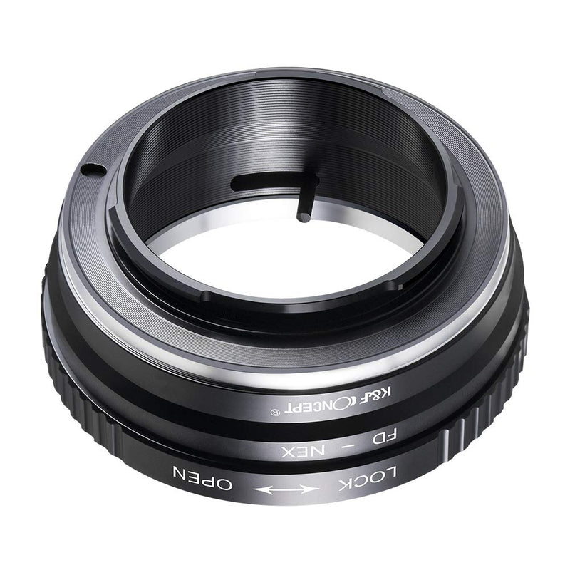 K&F Concept Lens Mount Adapter FD to NEX for Canon FD FL Lens to Sony NEX E-Mount Camera for Sony Alpha NEX-7 NEX-6 NEX-5N NEX-5 NEX-C3 NEX-3