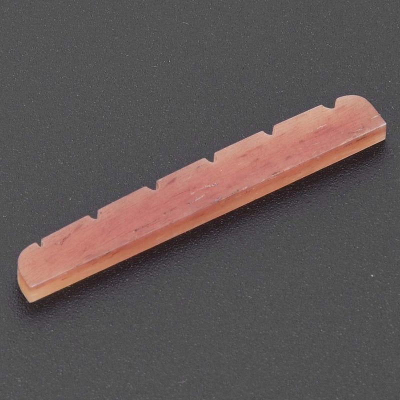 Bnineteenteam Guitar Nut Replacement, Guitar Camel Bone Guitar Bridge Nut Guitar Nut Bone 42mm And Saddle for Folk Acoustic Guitar Replacement