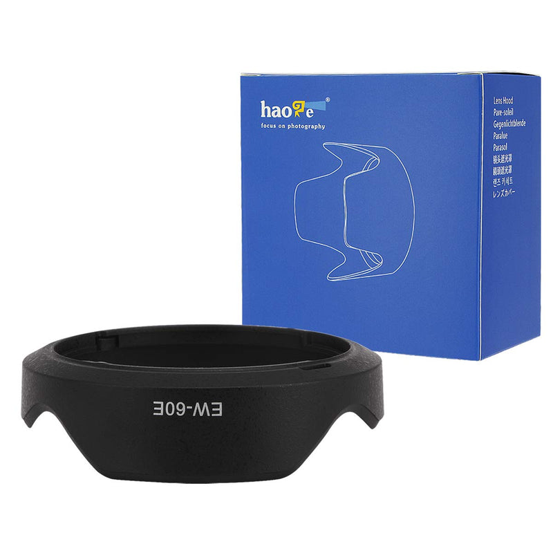 Haoge Bayonet Lens Hood for Canon EF-M 11-22mm f4-5.6 is STM Lens Replaces Canon EW-60E
