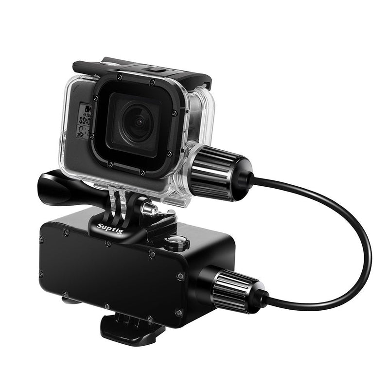 [AUSTRALIA] - Suptig Replacement Waterproof Case Protective Housing Compatible for GoPro Hero 7 Black Hero 5 Gopro Hero 6 for Underwater Charge Use Water Resistant up to 164ft (50m) 