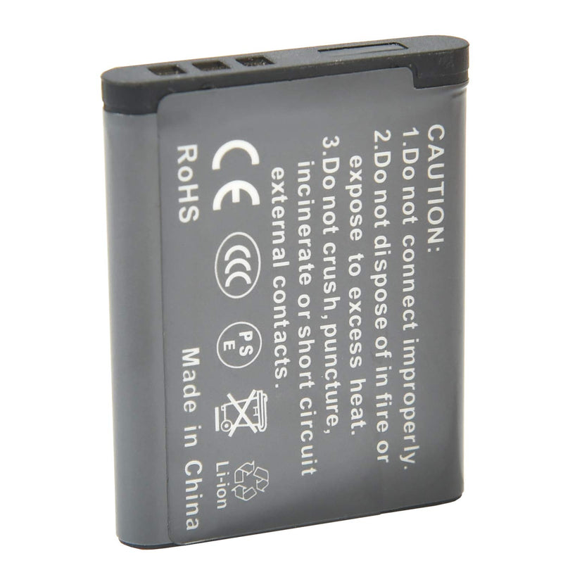 [AUSTRALIA] - DSTE Replacement for 2X D-Li88 Li-ion Battery Compatible Pentax Optio H90 P70 P80 W90 WS80 Camera as DB-L80 VW-VBX070 