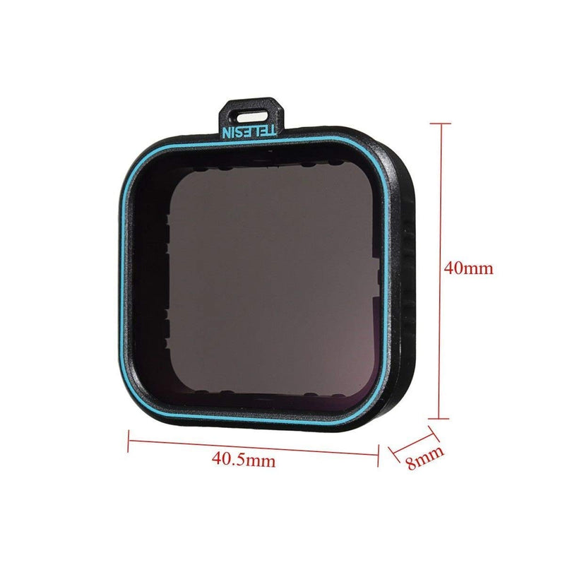 Neutral Density ND Filters Set with ND4 ND8 ND16 Lens Filters for GoPro Hero 2018/5/ 6 - Pack of 3