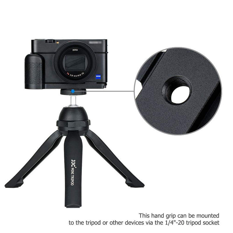 JJC Metal Hand Grip Bracket for Sony RX100 VII RX100VII RX100M7 Accessories Including a Screwdriver for Easy Installation