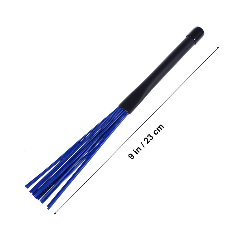Tinksky A Pair of Retractable Telescopic Handles Percussion Drum Brushes Sticks for Jazz Rock