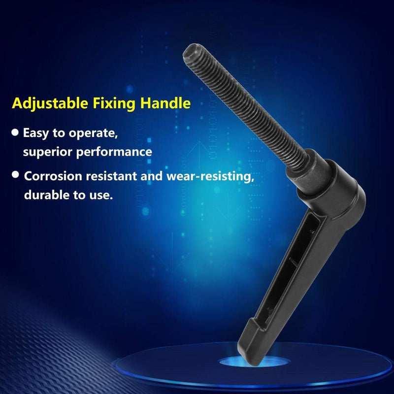 4PCS /M6 x 16/20/25/32/40/50/60/70/Male Thread Machinery 304 Alloy Adjustable Knob Handle Clamping Lever with Stud Universal Handle (70MM)