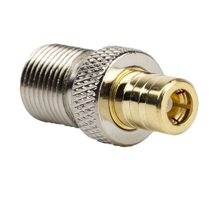 DHT Electronics RF coaxial coax adapter SMB female to F female for XM Sirius Satellite Radio