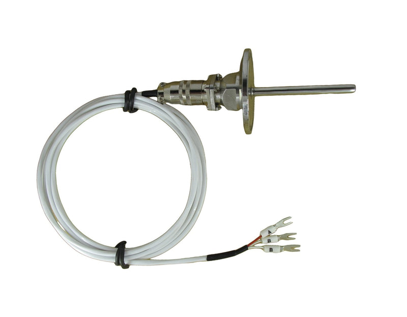 Triclamp Waterproof RTD PT100 Temperature Sensors with Telfon Cable