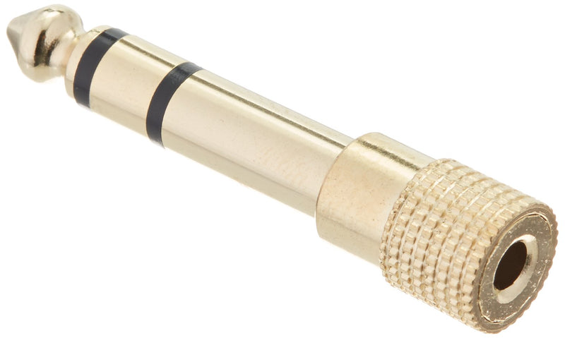 [AUSTRALIA] - Monoprice 107169 6.35-mm Stereo Plug to 3.5mm Stereo Jack Adaptor, Gold Plated 