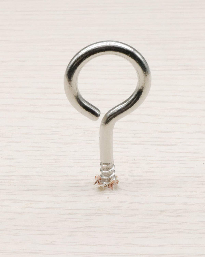 IMScrews 20Pcs 1-3/4 Inch Screw Eyes Small Eyelet Screws Lag Eyebolt Heavy Duty Hook 304 Stainless Steel 20Pcs #10 x 1-3/4"