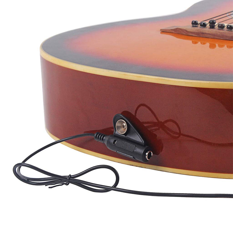 [AUSTRALIA] - Alnicov Guitar Pickup Wood Piezo Contact Microphone Pickup For Guitar Violin Banjo Mandolin Ukulele Guitar,maplewood 