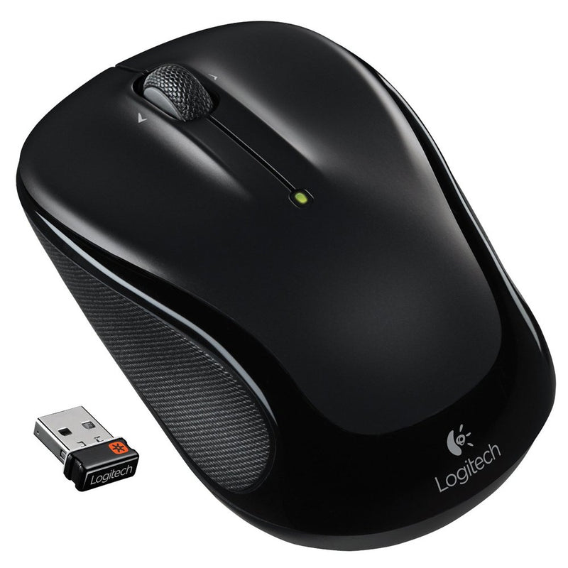 Logitech M325 Wireless Mouse for Web Scrolling - Black