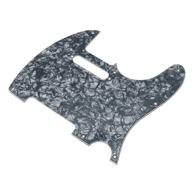 Alnicov Black Pearl Guitar Pickguard Scratch Plate Fits For Tl Electric Guitar