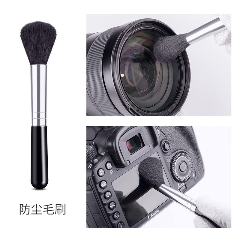 K&F Concept 8-in-1 Professional DSLR & Mirrorless Camera Sensor Cleaning Kit 8 x APS-C + 2 x Full Frame Cleaning Swabs + 8 x Cleaning Cloths/Gloves/Air Blower/Cleaning Brush with Carry Case