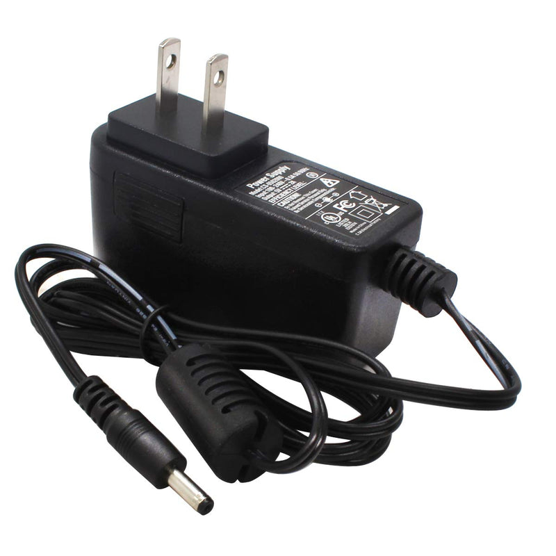 2pack AC to DC 5V 2A Power Supply, Barrel Plug 3.5mm x 1.35mm UL Listed FCC