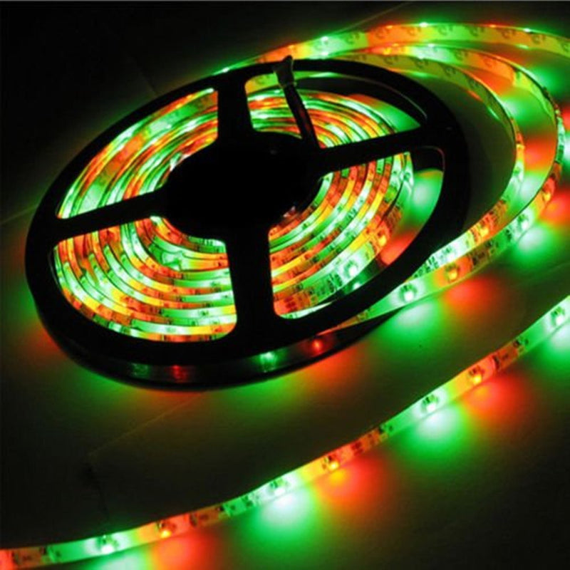 [AUSTRALIA] - econoLED LED Flexible Strip Lights,Strip Lights, 16.4ft 300leds 5m Waterproof Adhesive Light Strips RGB Color Changing SMD 3528 Ribbon Kit with 44key Remote with Power Supply 