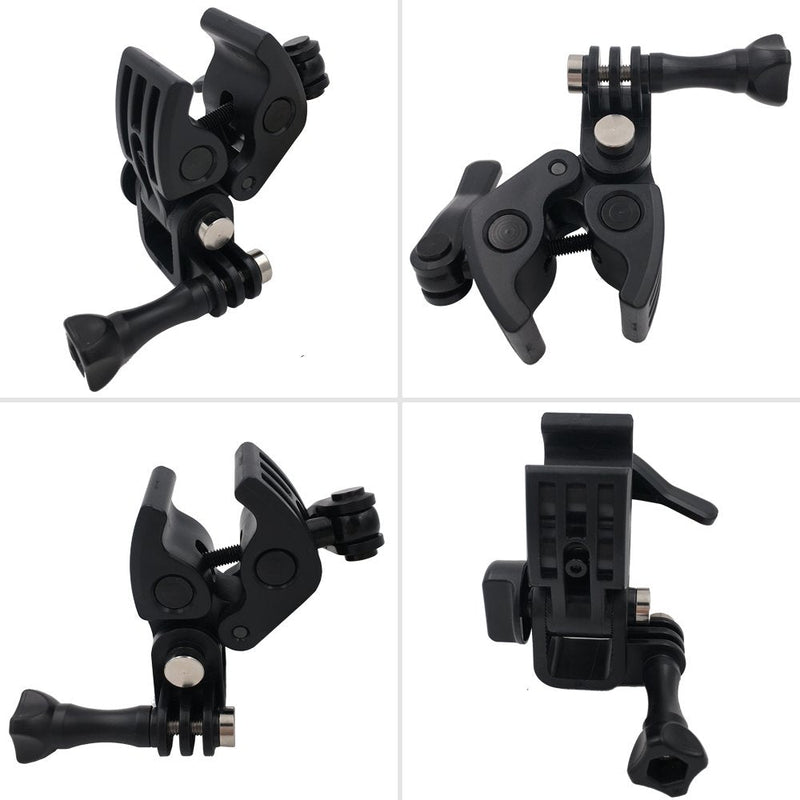 VGSION Camera Clamp Mount for Guns, Fishing Rod, Archery for GoPro Hero 10, Hero 9, Hero 8, Hero 7, Hero 6, Hero 5 Session, Insta360 Go 2, One R
