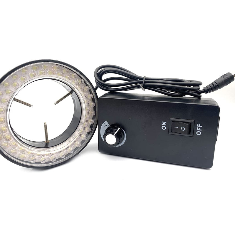 Kiro&Seeu 60-LED Adjustable Ring Light Illuminator Lamp for Stereo Zoom Microscope