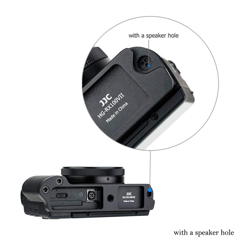 JJC Metal Hand Grip Bracket for Sony RX100 VII RX100VII RX100M7 Accessories Including a Screwdriver for Easy Installation