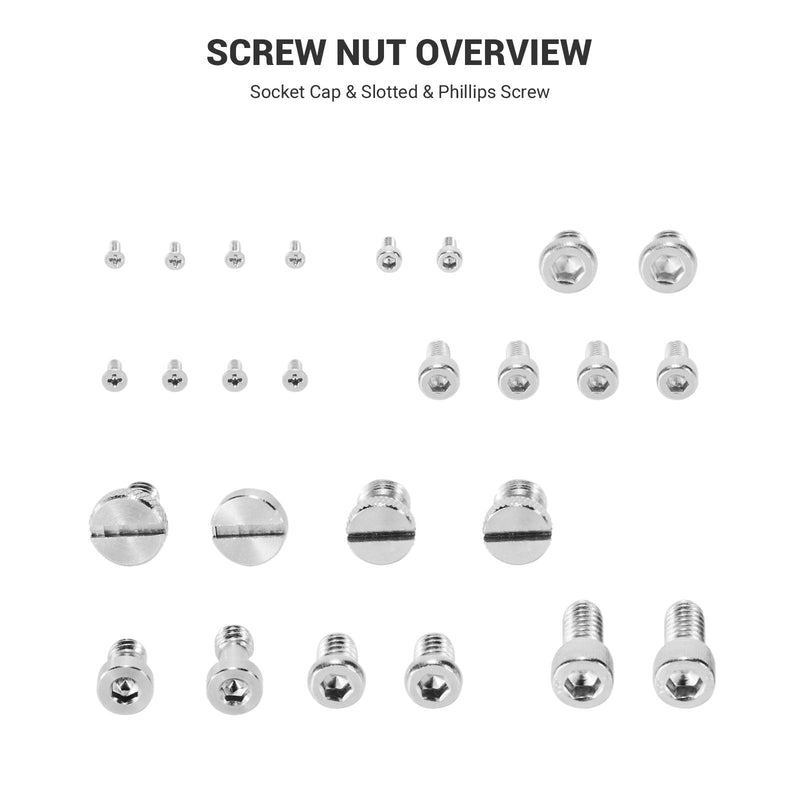 SmallRig Camera Screw Set,26 Pcs Screw Set for Camera Accessories AAK2326