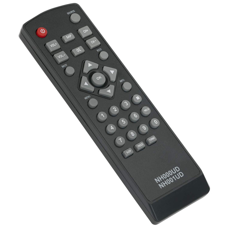 NH001UD Remote Control fit for Emerson Sylvania LCD LED TV LC320EM1 LC320EMX LC401EM2 LC407EM1 LC320EM2 LC370EM2 LC320EM1F LC320EM2F LC320EMXF LC401EM2F LC401EM3F LC260EM2A CLC320EM2F CLC401EM2F