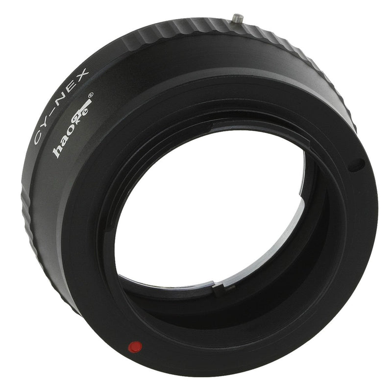 Haoge Lens Mount Adapter for Contax Yashica C/Y CY Mount Lens to Sony E Mount NEX Camera as a3000 a3500 a5000 a5100 a6000 a6400 a6500 A7 A7R A7S A7II A7RII A7SII A7III A7RIII A9 VG10 VG20 VG30 VG900