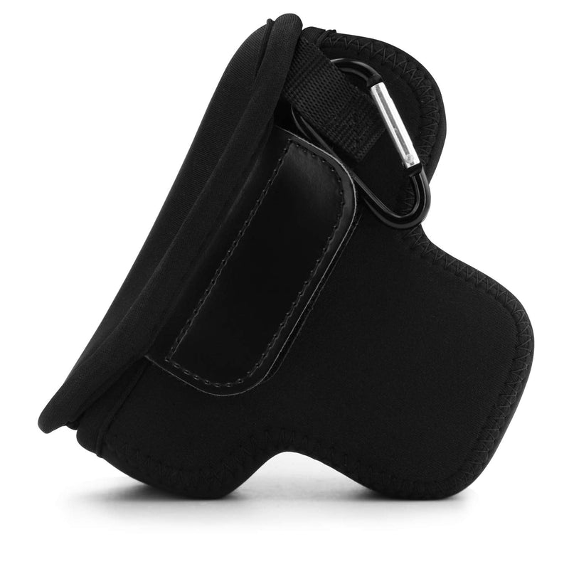 MegaGear Ultra Light Neoprene Camera Case Compatible with Fujifilm X-T200 (XC15-45mm) Black