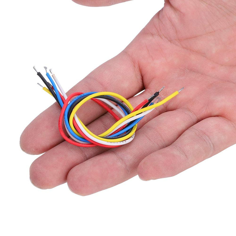 10 Pcs Electric Guitar Wire, 9 cm /19 cm Guitar Wire Cable for Electric Bass Guitar (19cm) 19cm