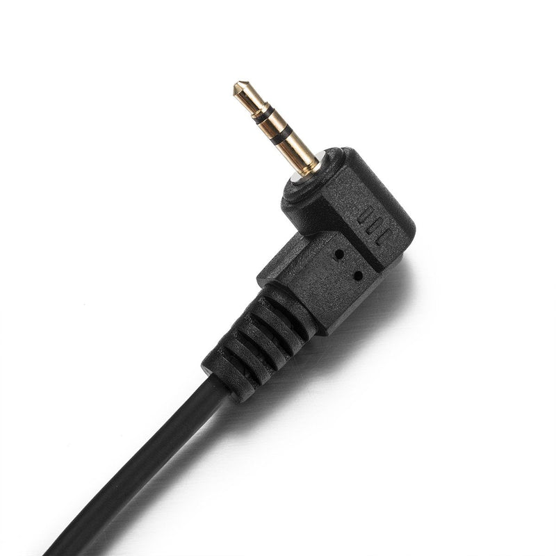 2.5mm-C1 Camera Remote Control Shutter Release Cable for Canon T6i T6S T5 T5i T4i T3i T3 T2i T1i XT XTi XSi SL2/ EOS M 700D 650D 600D 550D 500D 1100D 80D 70D 60D Series