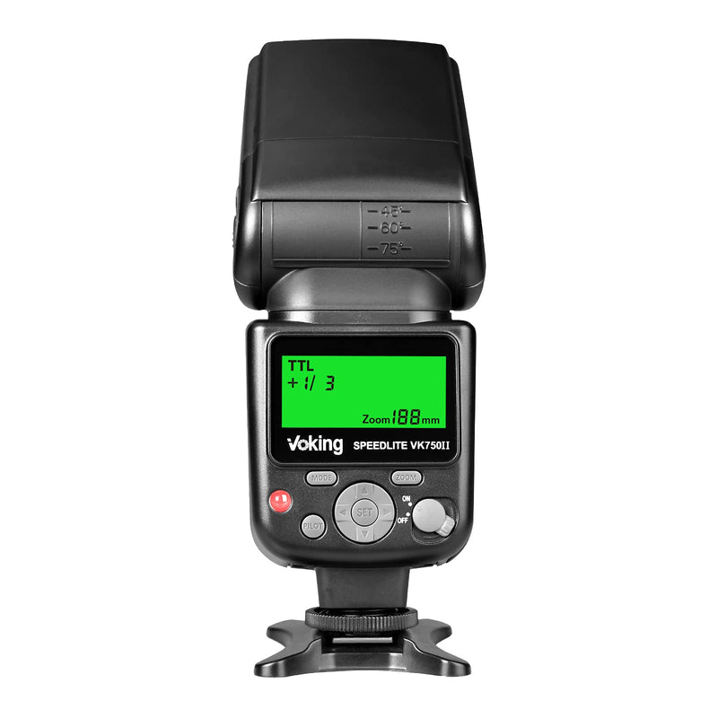 Voking VK750II TTL Camera Speedlite Flash Compatible with Nikon D3500 D3400 D3300 D3200 D3100 D5600 D7100 D7200 D5300 D5500 D500 D850 D750 and Other DSLR Cameras