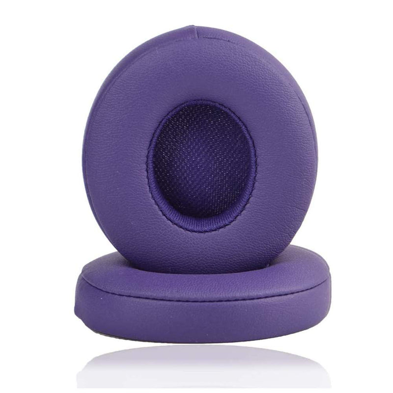 [AUSTRALIA] - Solo 2/3 Wireless Earpads - Replacement Ear Cushion Cover Pad Compatible for Beats by Dr. Dre Solo3.0 Solo 2.0 Wireless On-Ear Headphones (Purple/Violet) Purple 
