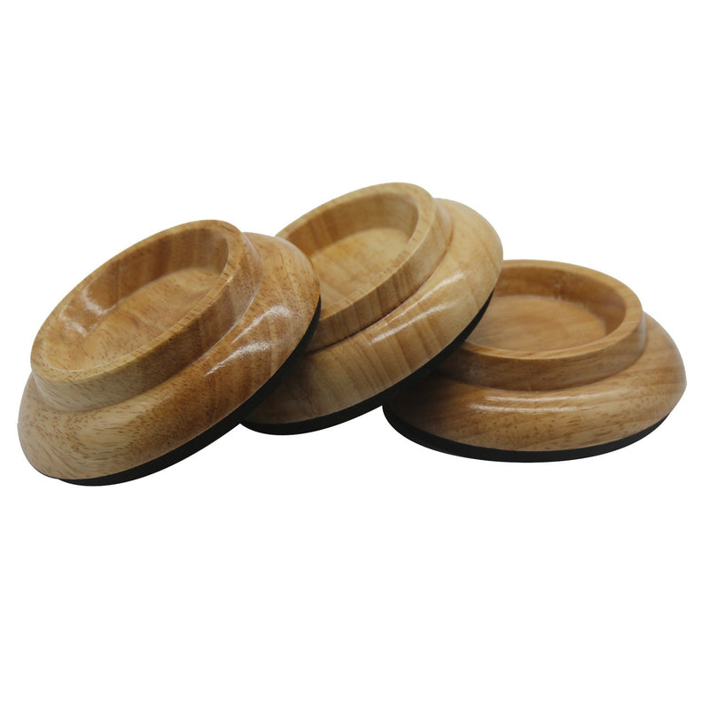 Piano Caster Cups Grand Piano Caster Cups Wood coasters Cups Piano Caster Pads for Grand Piano Oak