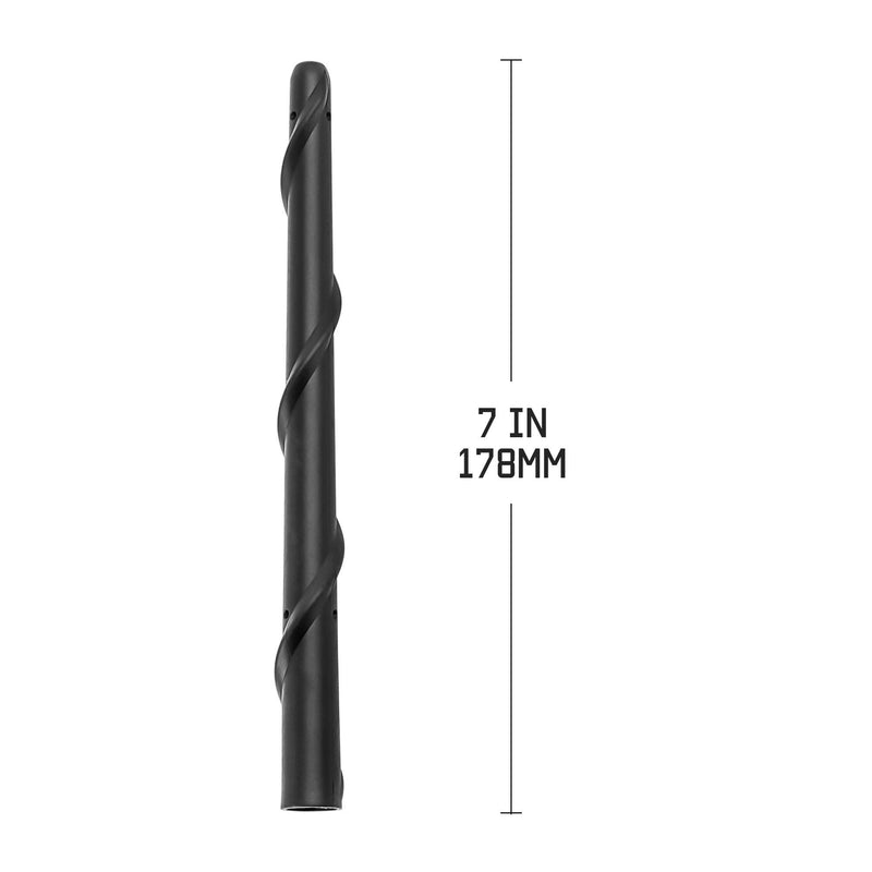 KSaAuto Spiral Antenna Compatible with Jeep Wrangler JK JKU JL JT JLU Rubicon Sahara Gladiator 2007-2021 | 7“ Short Car Wash-Proof Antenna Replacement | Designed for Optimized FM/AM Signal Reception