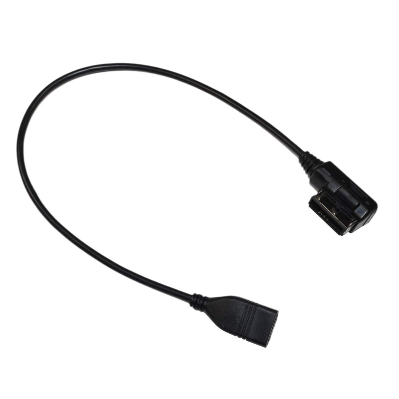 [AUSTRALIA] - HQRP MDI MMI/USB Cable Adapter fits VW Volkswagen Golf MK6 / GTI MK6 / Jetta Sportwagen MK6 2010 2011 2012 2013 2014, Media Interface Adapter 