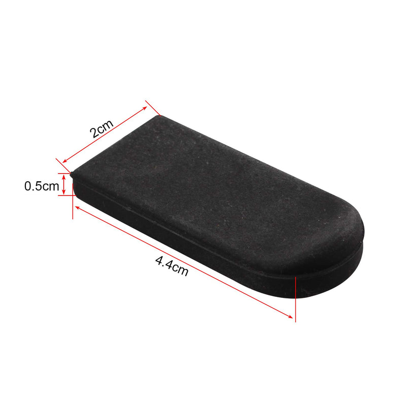 Futheda 2Pcs Saxophone Thumb Rest Hook Cushion Pad Saver Cover Sax Rubber Finger Protector Cushion Wind Instruments Accessories for Alto Tenor Soprano Sax Thumb Hook