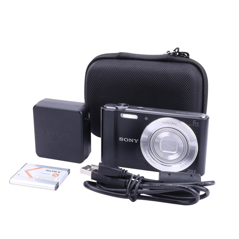 Aenllosi Hard Travel Case Replacement for Sony DSC-W800/W830/w810 Digital Camera Black
