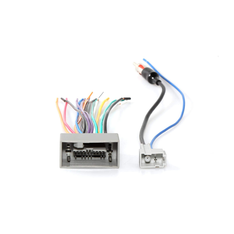 [AUSTRALIA] - RED WOLF for Select Honda Acura/Odyssey/Fit/Insight/CR-V 2009-2016 Stereo Radio Wiring Harness + Antenna Adapter Cable Connector 
