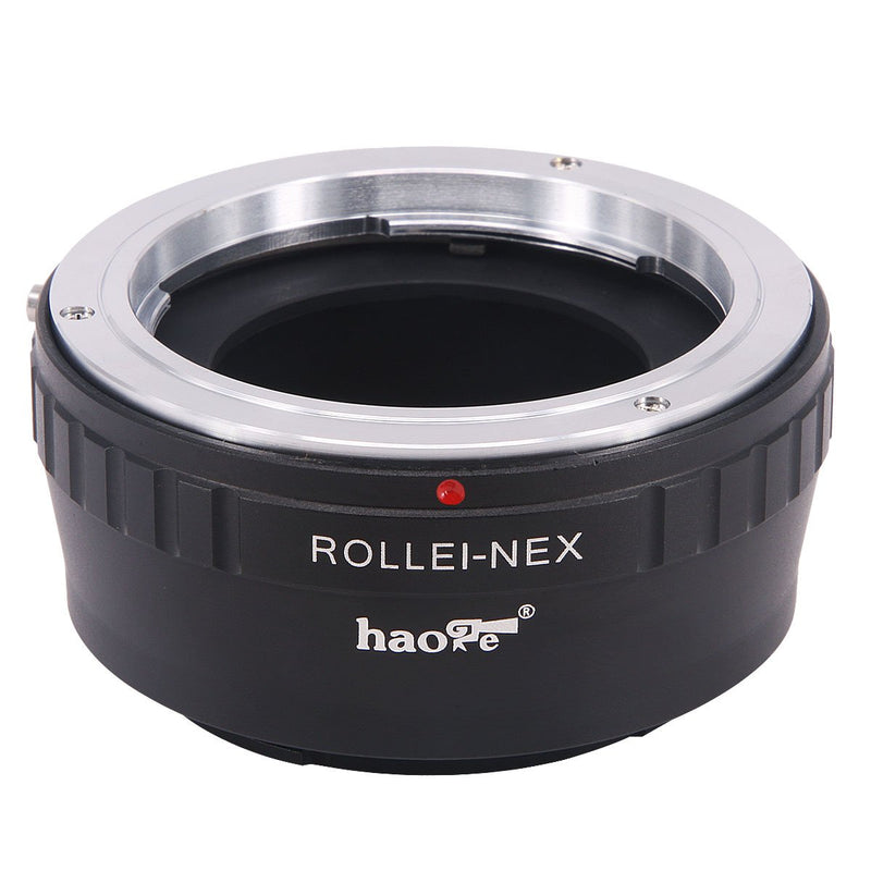 Haoge Manual Lens Mount Adapter for Rollei 35 SL35 QBM Quick Bayonet Mount Lens to Sony E NEX Camera a3000 a3500 a5000 a5100 a6000 a6400 a6500 A7 A7R A7S A7II A7RII A7SII A7III A7RIII A9 VG30 FS7 FS5