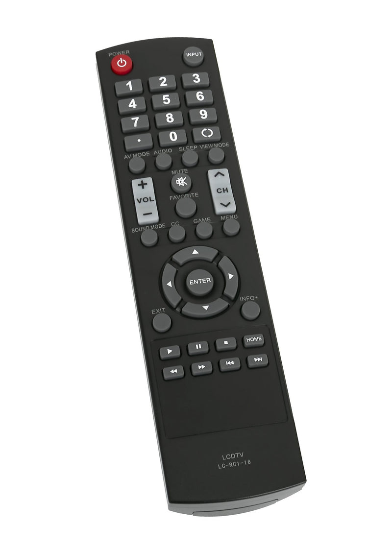 New Remote Control LC-RC1-16 for Sharp LCD HDTV LC32LB370U LC-32LB480U LC32LB480U LC-40LB480U LC40LB480U LC-50LB370 LC50LB370 LC-50LB370U LC50LB370U LC-32LB370 LC32LB370 LC-32LB370U